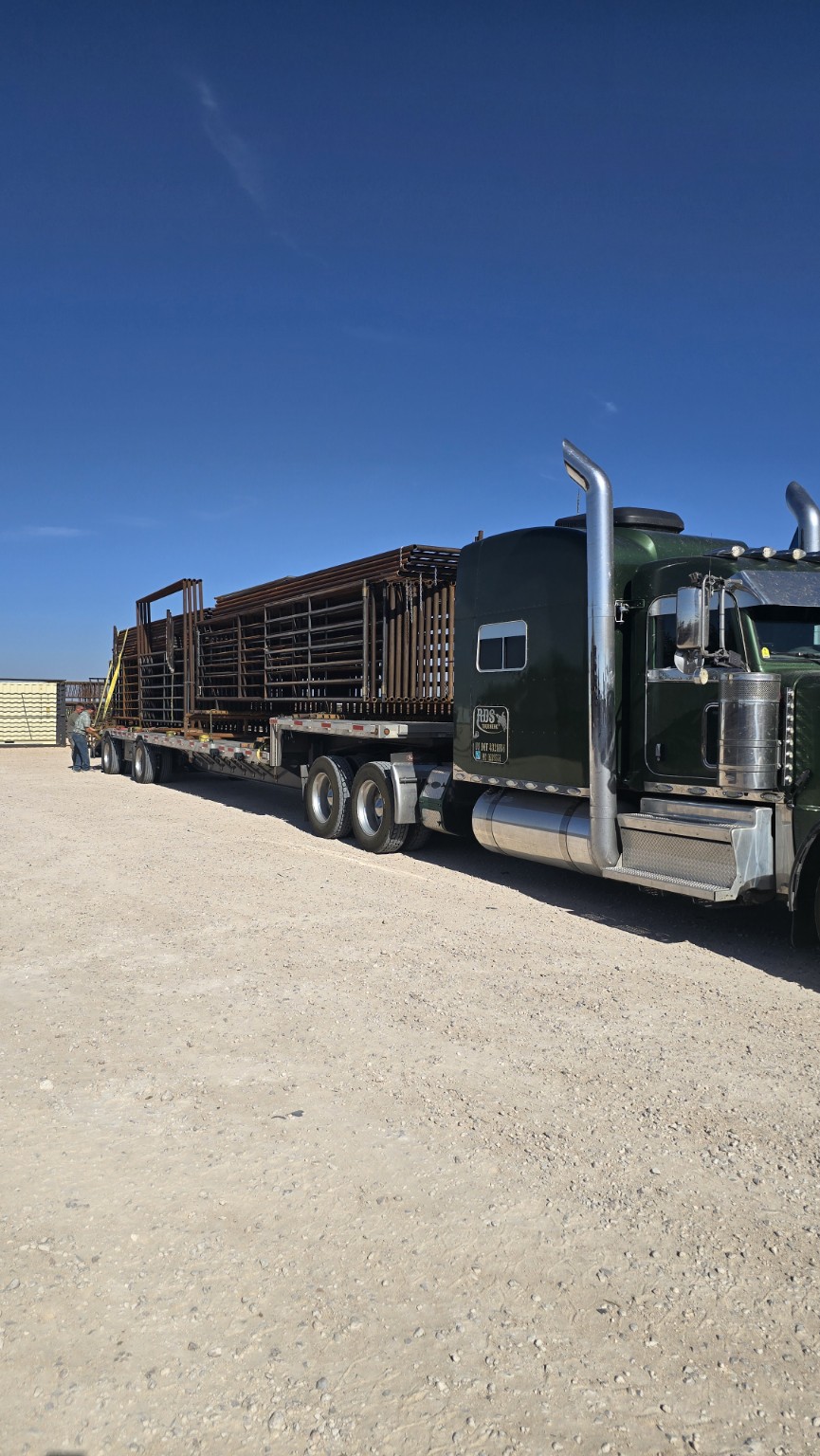 Loaded TX Panels equipment ready to leave the shop